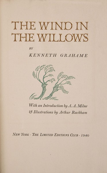Kenneth  Grahame - The Wind in the Willows