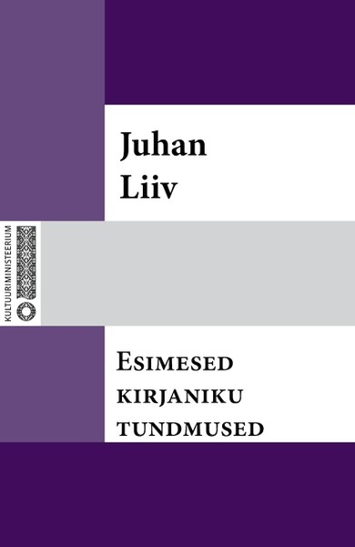 Juhan  Liiv - Esimesed kirjaniku tundmused