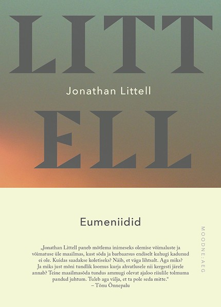 Jonathan  Littell - Eumeniidid