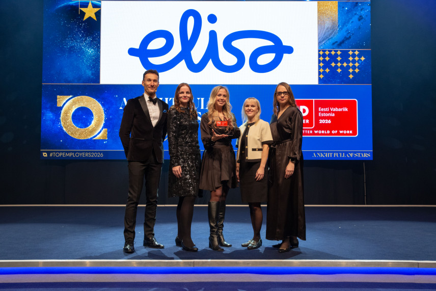 Elisa võttis Berliinis vastu TOP Employer auhinna