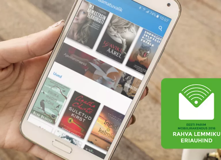 Elisa Raamat võitis äpikonkursil Rahva Lemmiku tiitli