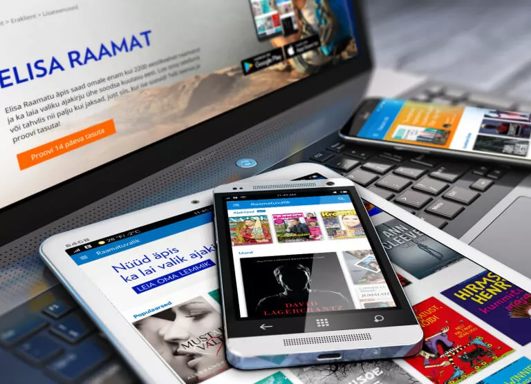 EDRK: Elisa Raamat on suurima lugemuse ja käibega e-raamatute keskkond Eestis