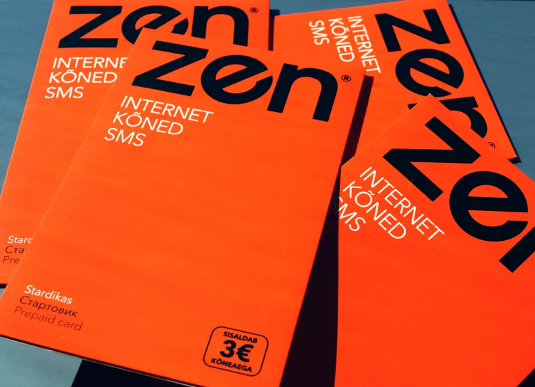 Ainuüksi 27,3% kõneajast laeti Elisa ZEN kõnekaartidele.