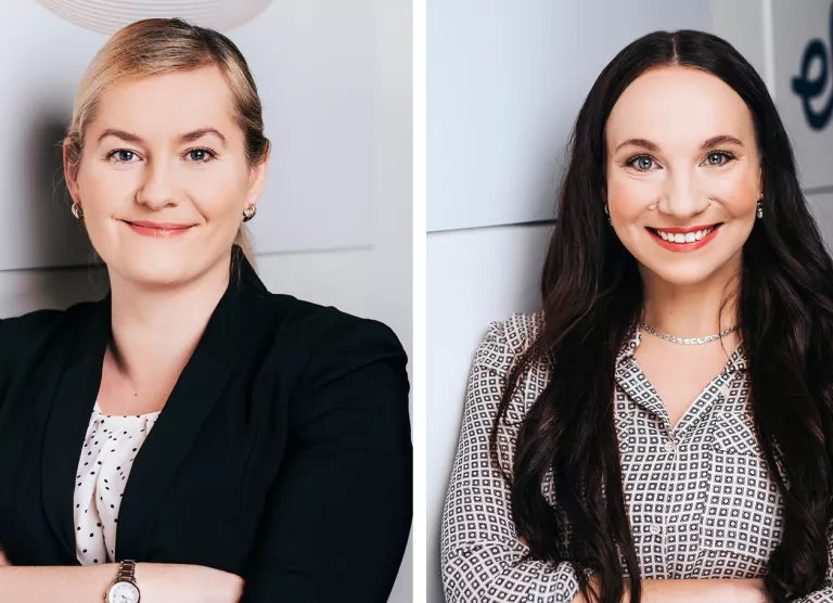 Riina Ilves ja Sigrid Mõisavald