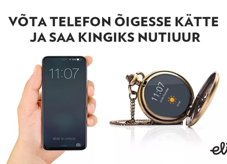Elisa tõi müüki nutitelefonid vasakukäelistele