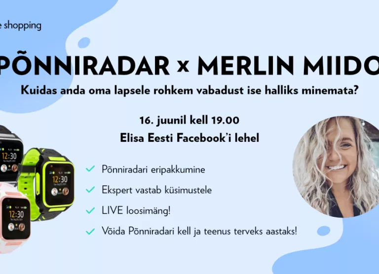 Elisa toob tarbijateni uudse ostukogemuse läbi live shoppingu