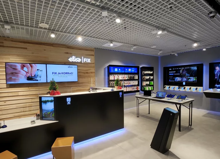 Elisa avab Narvas uudset teenindust ja ostukogemust pakkuva esinduse