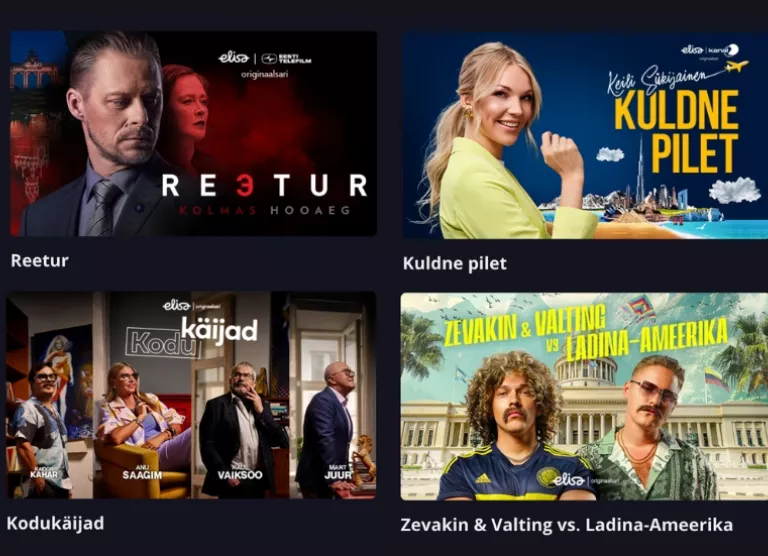 Elisa orginiaalsarjade pildid