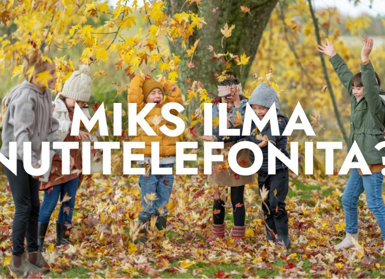 lapsed sügislehtdes