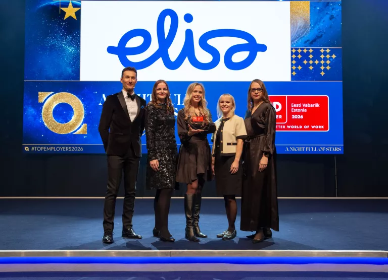 Elisa võttis Berliinis vastu TOP Employer auhinna