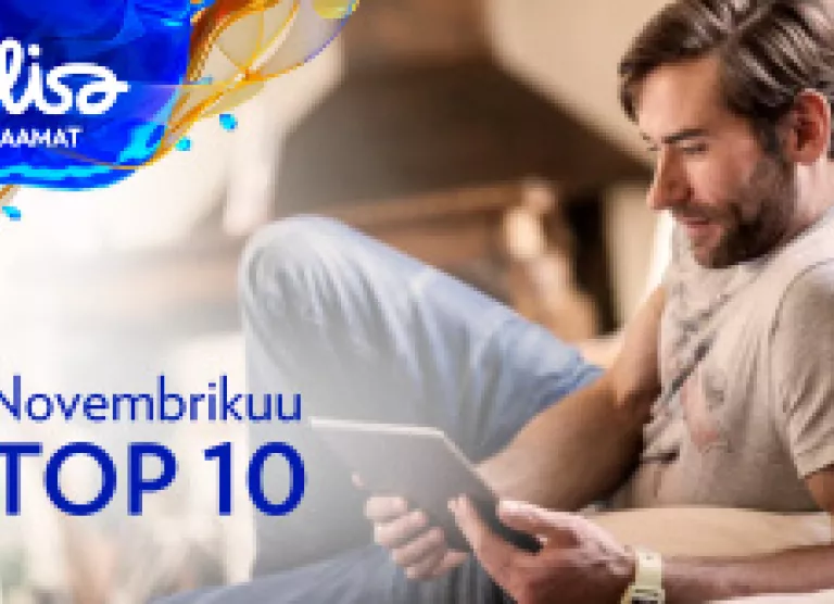 Mihkel Raua uus raamat number 1 Elisa Raamatus